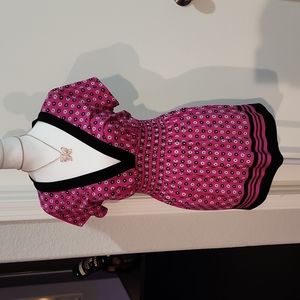 Charlotte Rouse M Pink Blouse